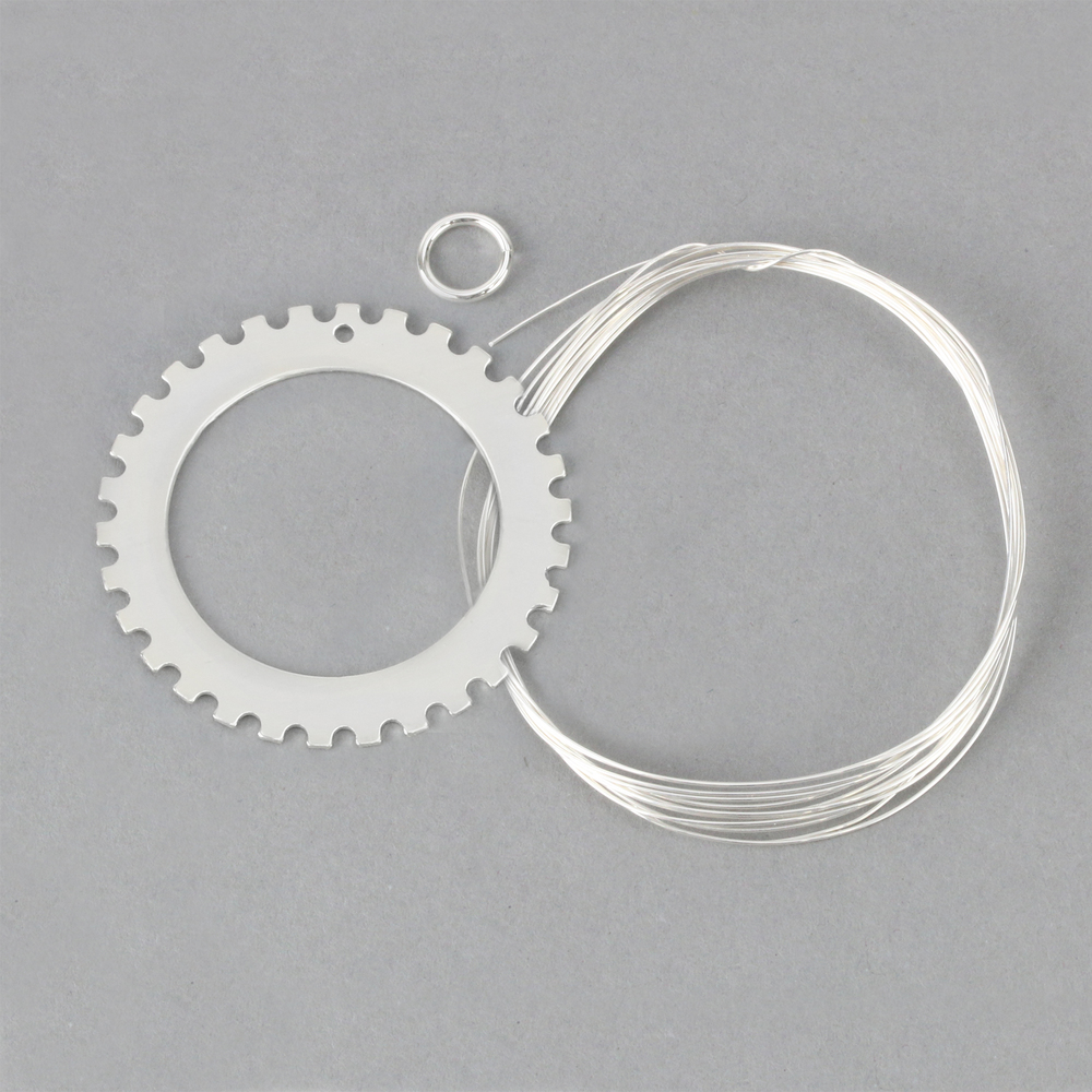 Kits & Sample Packs Spiro Pendant Kit, 34mm (1.34"), Sterling Metal Only no Stone